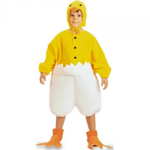 DISFRAZ POLLITO TALLA 4-6 AÑOS NIÑO