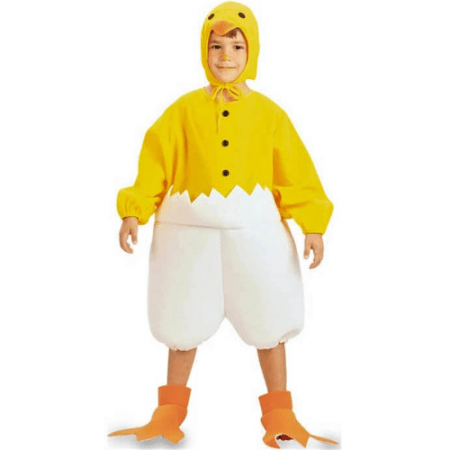DISFRAZ POLLITO TALLA 4-6 AÑOS NIÑO
