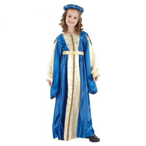 DISFRAZ PRINCESA AZUL TALLA 7-9 AÑOS NIÑA