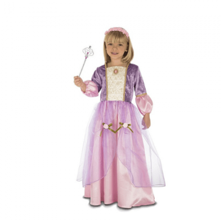 DISFRAZ PRINCESA MORADA TALLA 1-2 AÑOS NIÑA