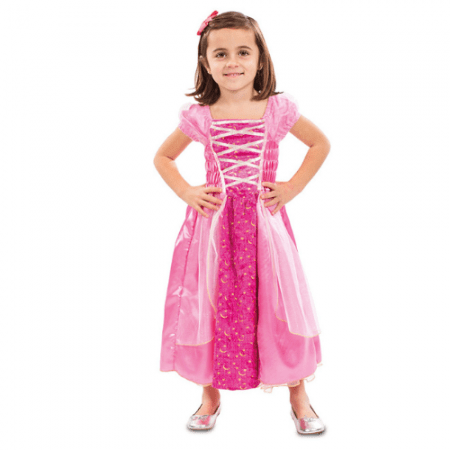 DISFRAZ PRINCESA ROSA TALLA 7-9 AÑOS NIÑA