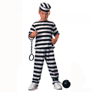 DISFRAZ PRISIONERO TALLA 3-4 AÑOS NIÑO