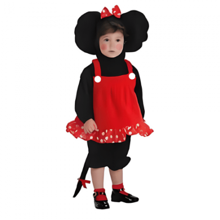DISFRAZ DE RATITA TALLA 0-1 AÑOS NIÑA