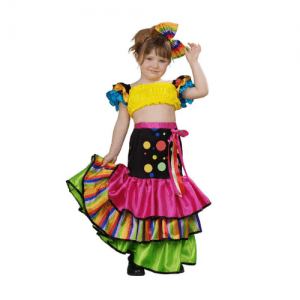DISFRAZ SALSA TALLA 3-4 AÑOS NIÑA