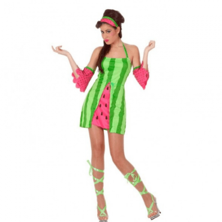 DISFRAZ DE SANDIA TALLA M MUJER