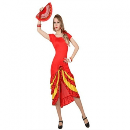 DISFRAZ DE SEVILLANA TALLA M/L MUJER