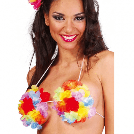 SUJETADOR FLORES HAWAIANA