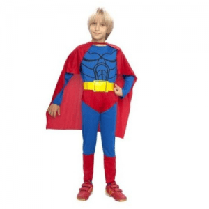 DISFRAZ SUPER HÉROE TALLA 5-6 AÑOS NIÑO