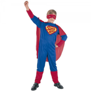DISFRAZ SUPERMAN TALLA 7-10 AÑOS NIÑO