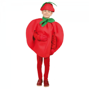 DISFRAZ DE TOMATE TALLA 3-4 AÑOS NIÑO