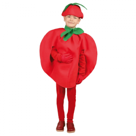 DISFRAZ DE TOMATE TALLA 3-4 AÑOS NIÑO