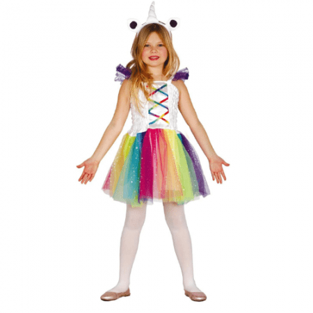 DISFRAZ UNICORNIO TALLA 3-4 NIÑA