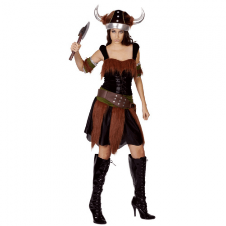 DISFRAZ VIKINGA MUJER TALLA UNICA