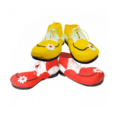 ZAPATOS DE PAYASO INFANTIL LATEX