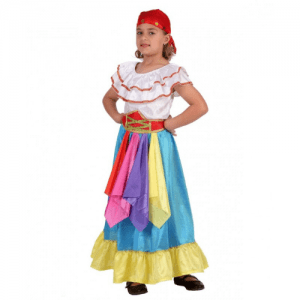 DISFRAZ ZÍNGARA TALLA 5-6 AÑOS NIÑA
