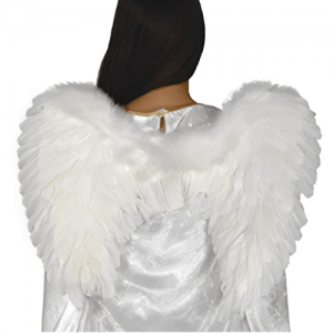 ALAS ÁNGEL PLUMAS 50 CM