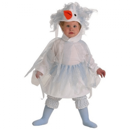 DISFRAZ DE BEBE CIGÜEÑA TALLA 1-2 AÑOS NIÑO