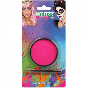 MAQUILLAJE AL AGUA PINTURA FACIAL COLOR FUCSIA