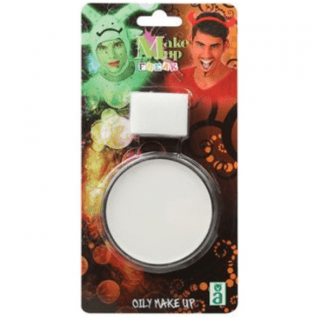 MAQUILLAJE A LA CERA BLANCO