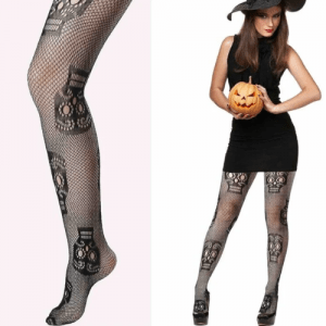 MEDIAS REJILLA CALAVERA ADULTO