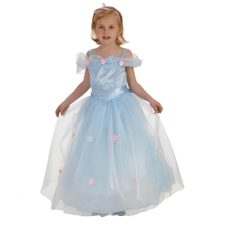 DISFRAZ DE PRINCESA MAR TALLA 7-10 AÑOS NIÑA