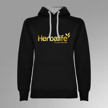 SUDADERA URBAN MUJER GOLD HB