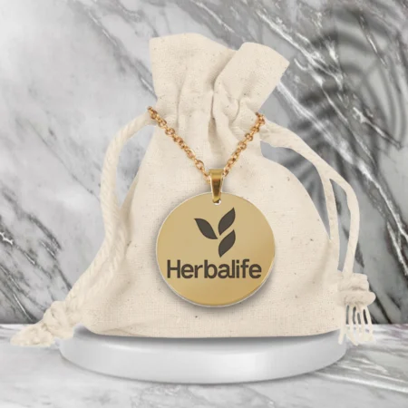 COLLAR ACERO INOXIDABLE GOLD HB