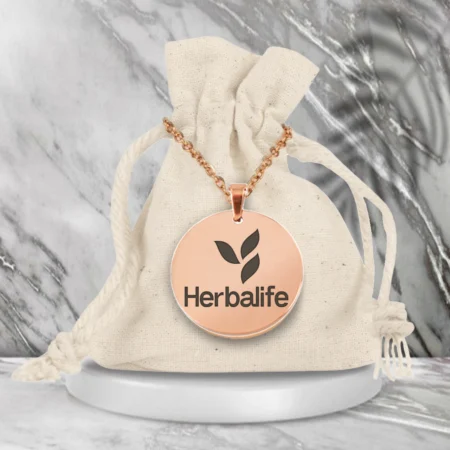 COLLAR ACERO INOXIDABLE ROSE GOLD HB