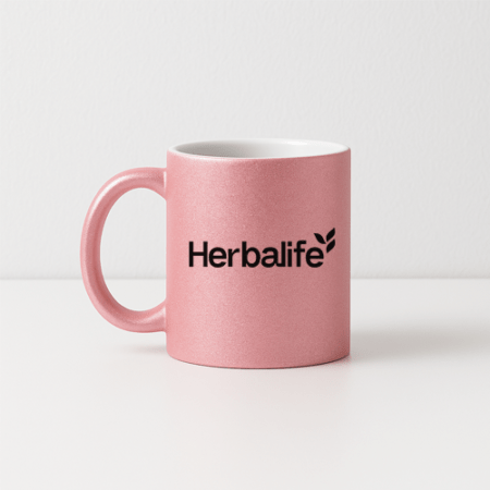 TAZA DE CERÁMICA CON PURPURINA FIONA HB