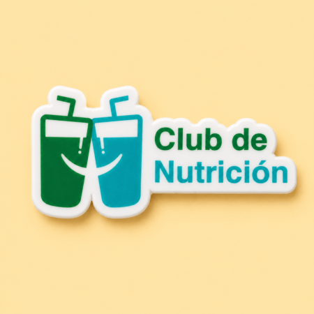 PIN CON IMAN CLUB DE NUTRICION MODELO 1