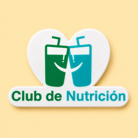 PIN CON IMAN CLUB DE NUTRICION MODELO 2