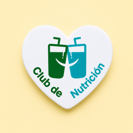 PIN CON IMAN CLUB DE NUTRICION MODELO 4