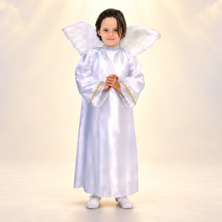 DISFRAZ ÁNGEL NIÑA 5-6 AÑOS