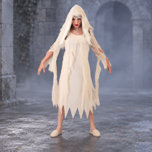 DISFRAZ FANTASMA MUJER M-L