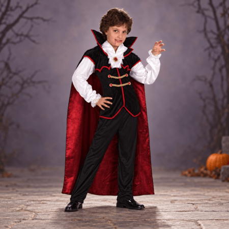 DISFRAZ VAMPIRO NIÑO 5-6 AÑOS